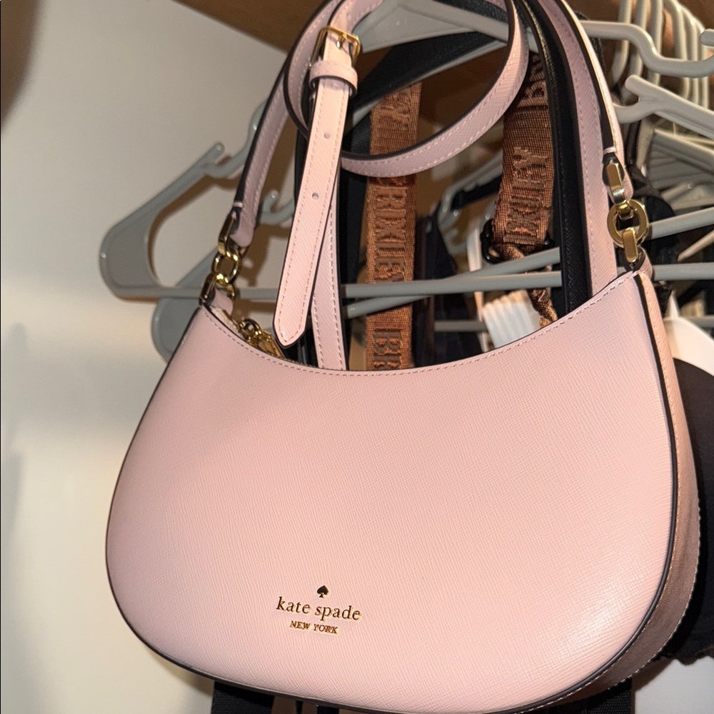 K/KK983650 Kate Spade Paige Convertible Crossbody Rosado
